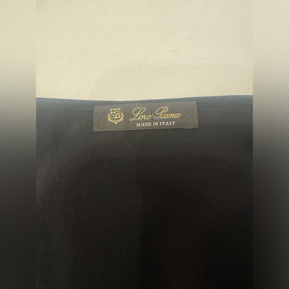 Loro Piana Black Slip skirt - Picture 2 of 8